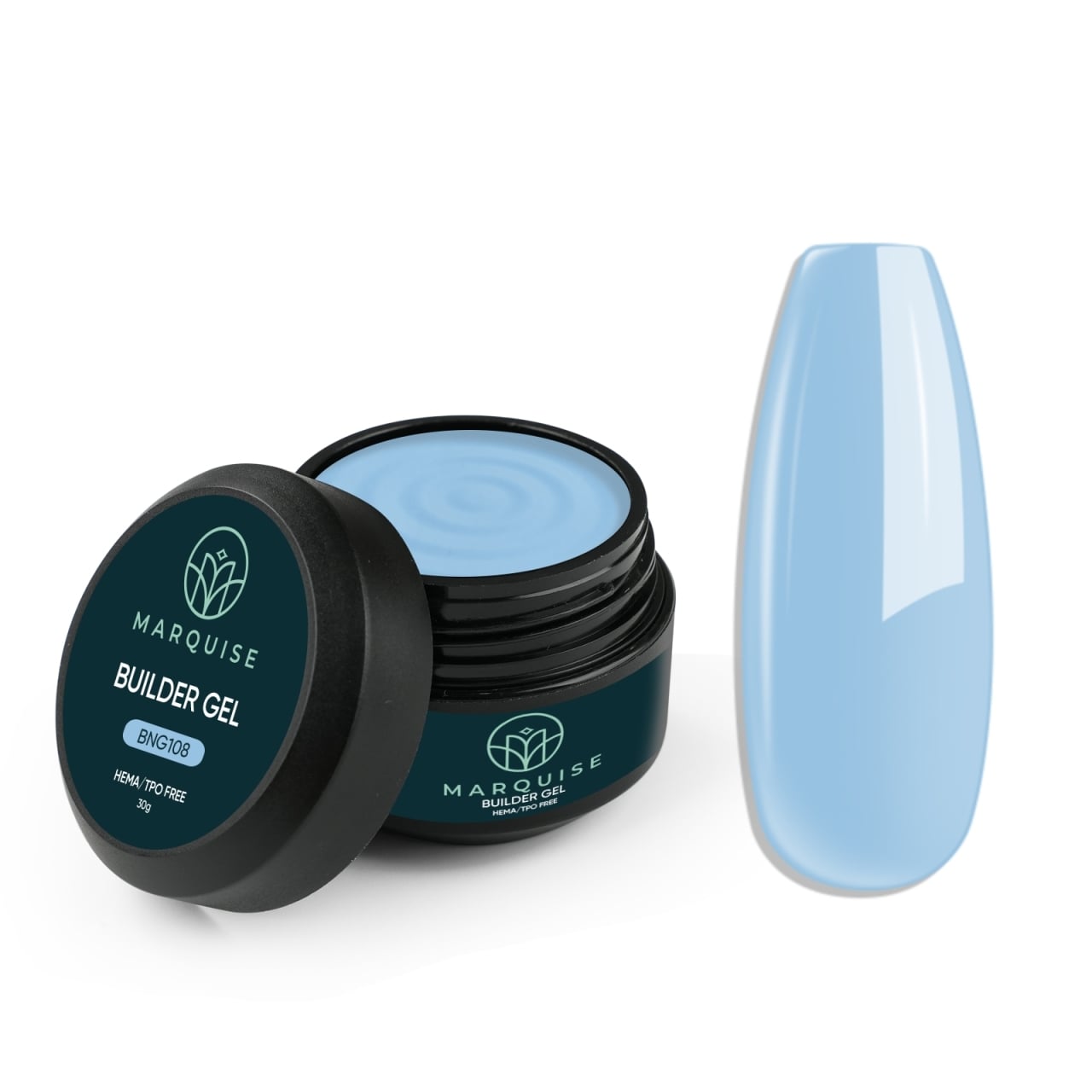 Gel UV Constructie Unghii HEMA/TPO FREE, Marquise, BNG108, 30 g
