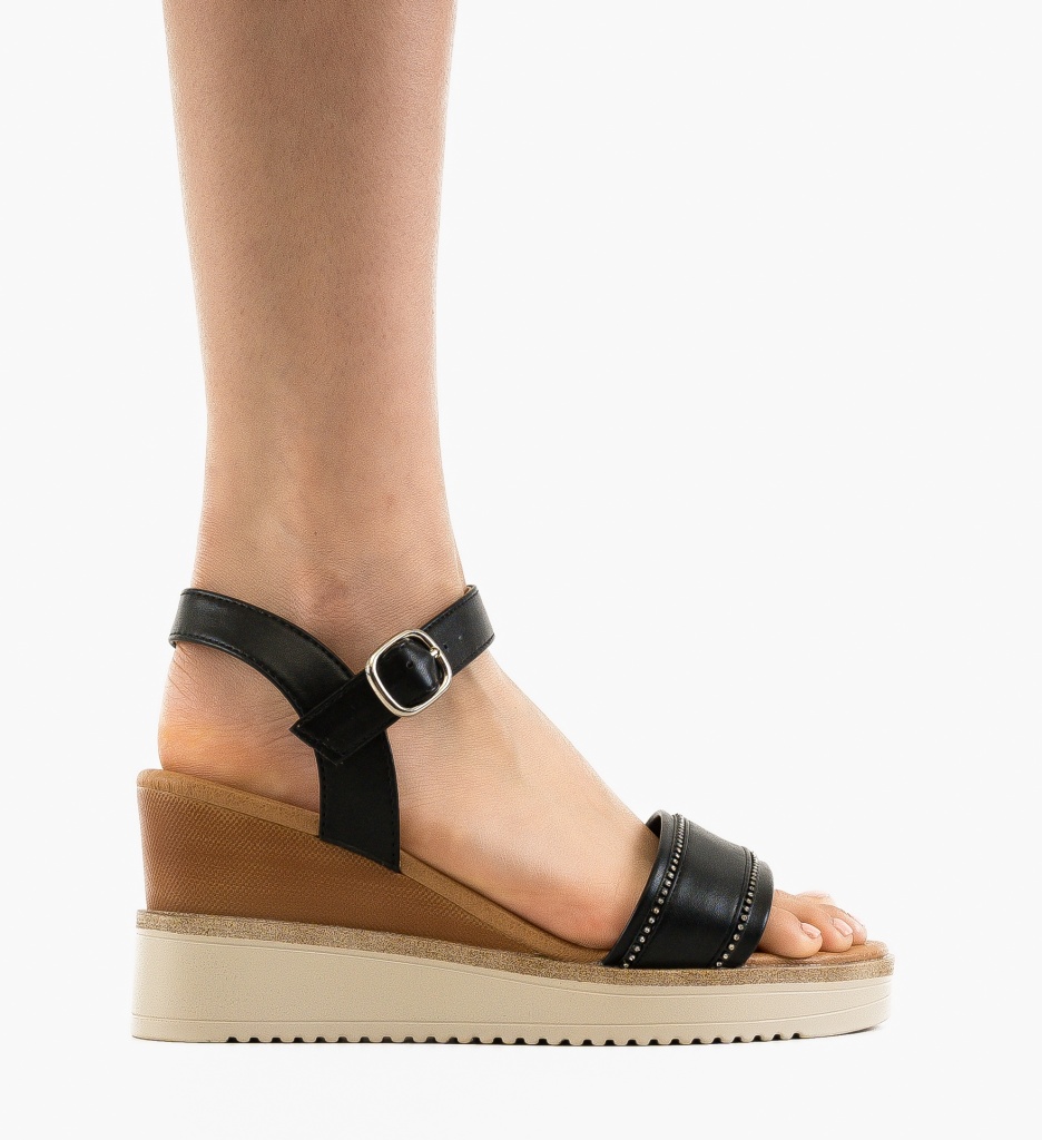 Sandale dama Porter Negre | Eleganță și Stil - imagine 12