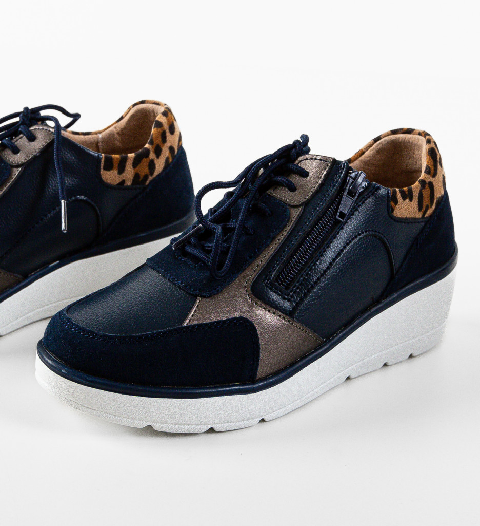 Sneakers Nysa Bleumarin - Confort și Stil
