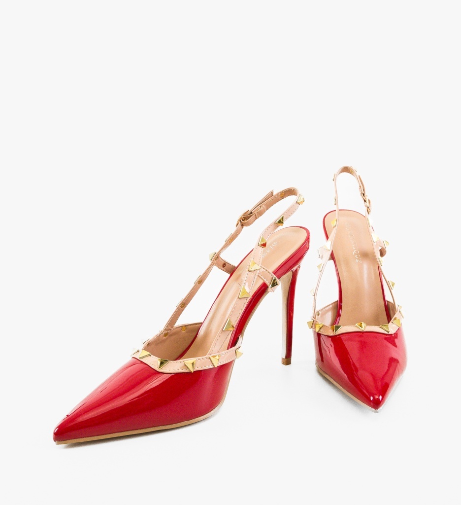 Pantofi Stiletto Tynno Rosii - Eleganta și Stil - imagine 4