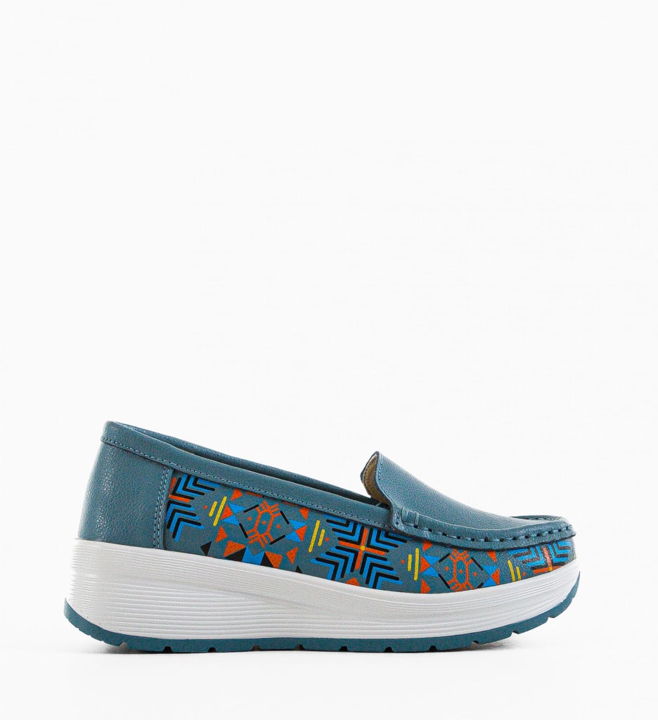 Pantofi Casual Albastri - Stil și Confort - imagine 5
