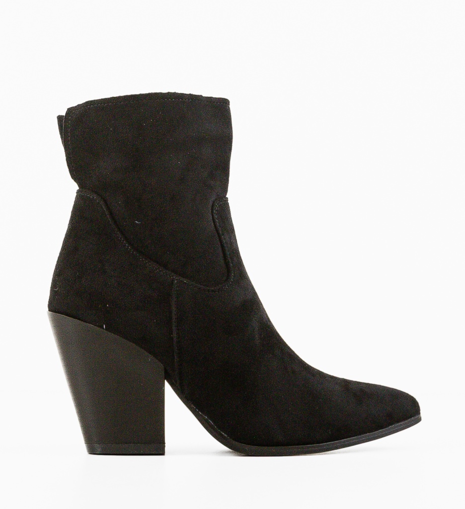 Botine Dama Eirian Negre | Eleganță și Stil - imagine 4