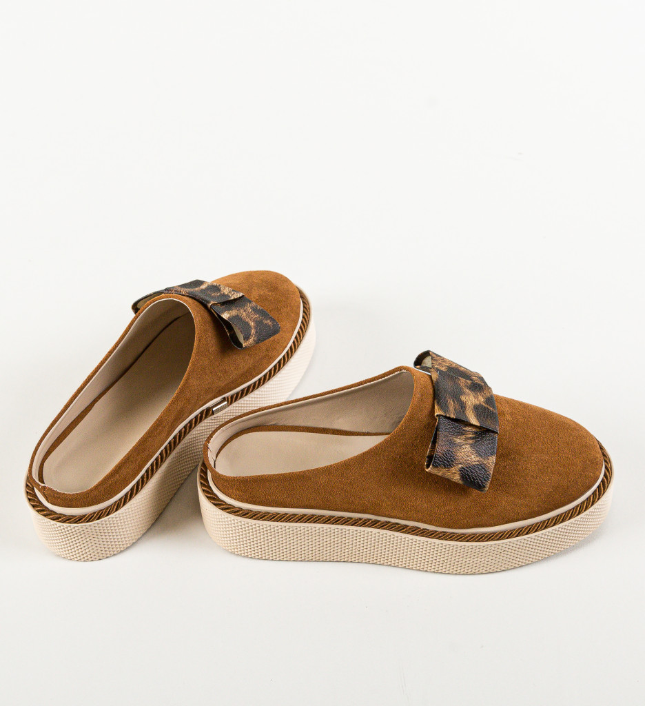 Papuci Dama Castrol Maro - Confort și Stil - imagine 6