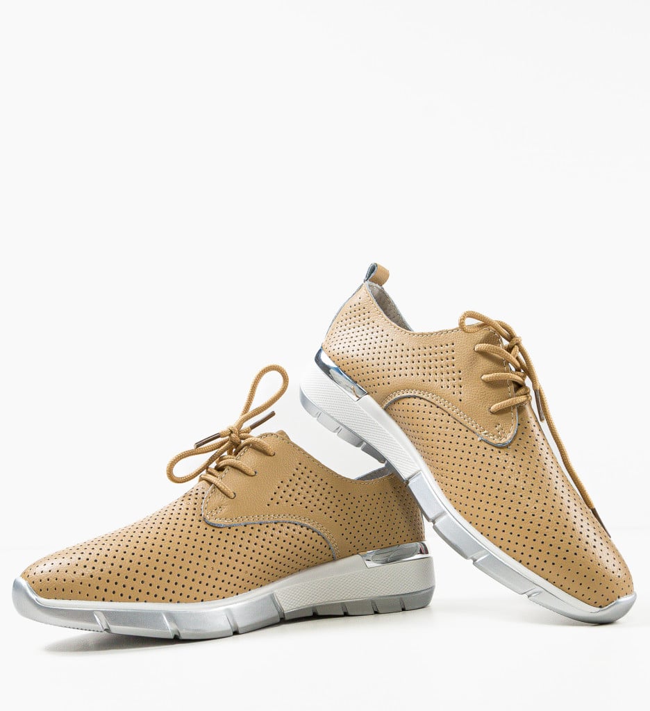 Pantofi Casual Albert Bej - Confort și Stil - imagine 7