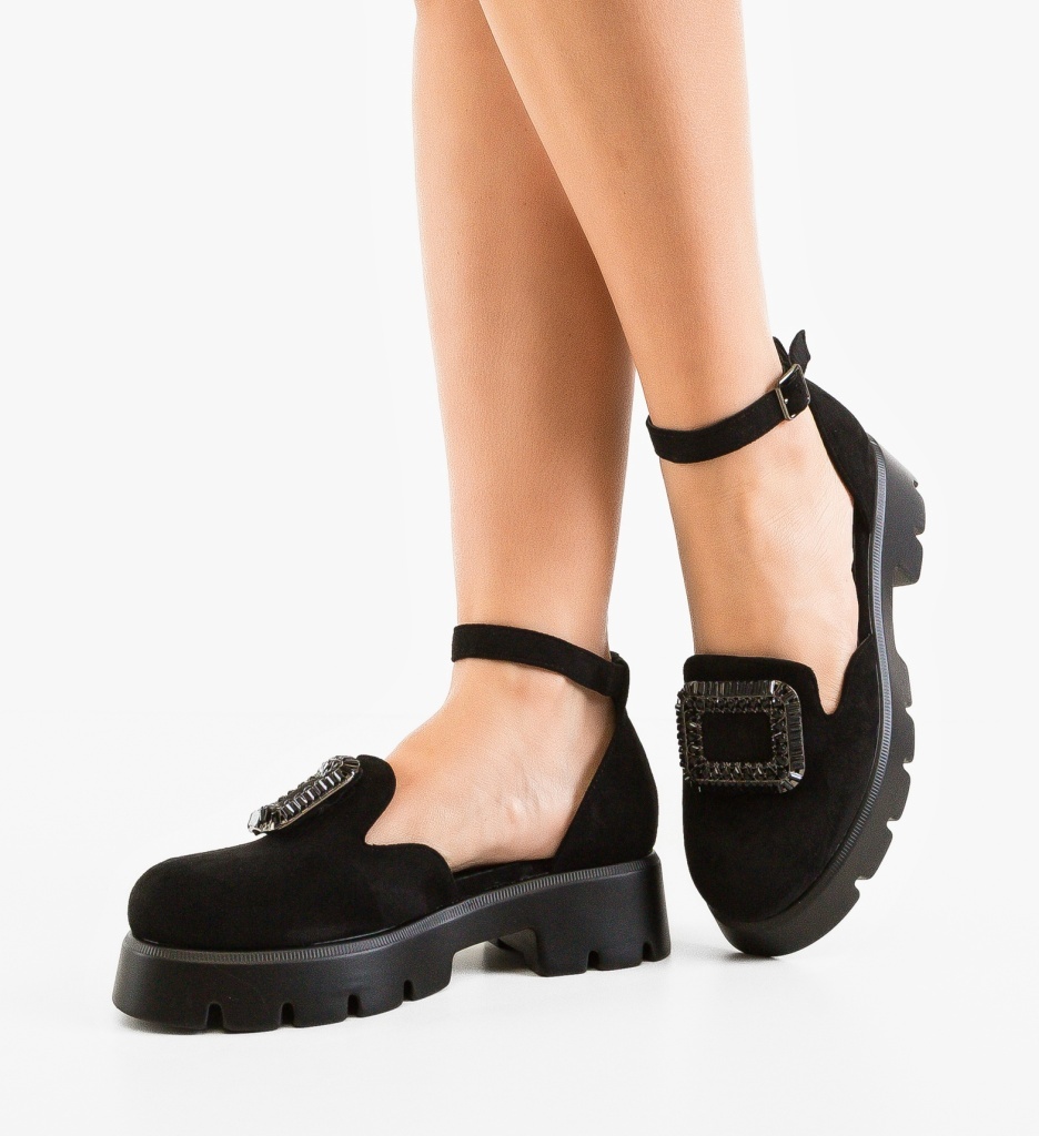 Pantofi Casual Bartlett Negri - Confort și Stil