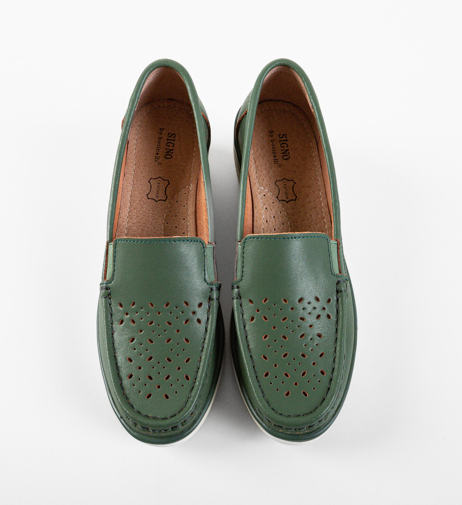 Pantofi Casual Verzi Atic | Confort Zilnic - imagine 7