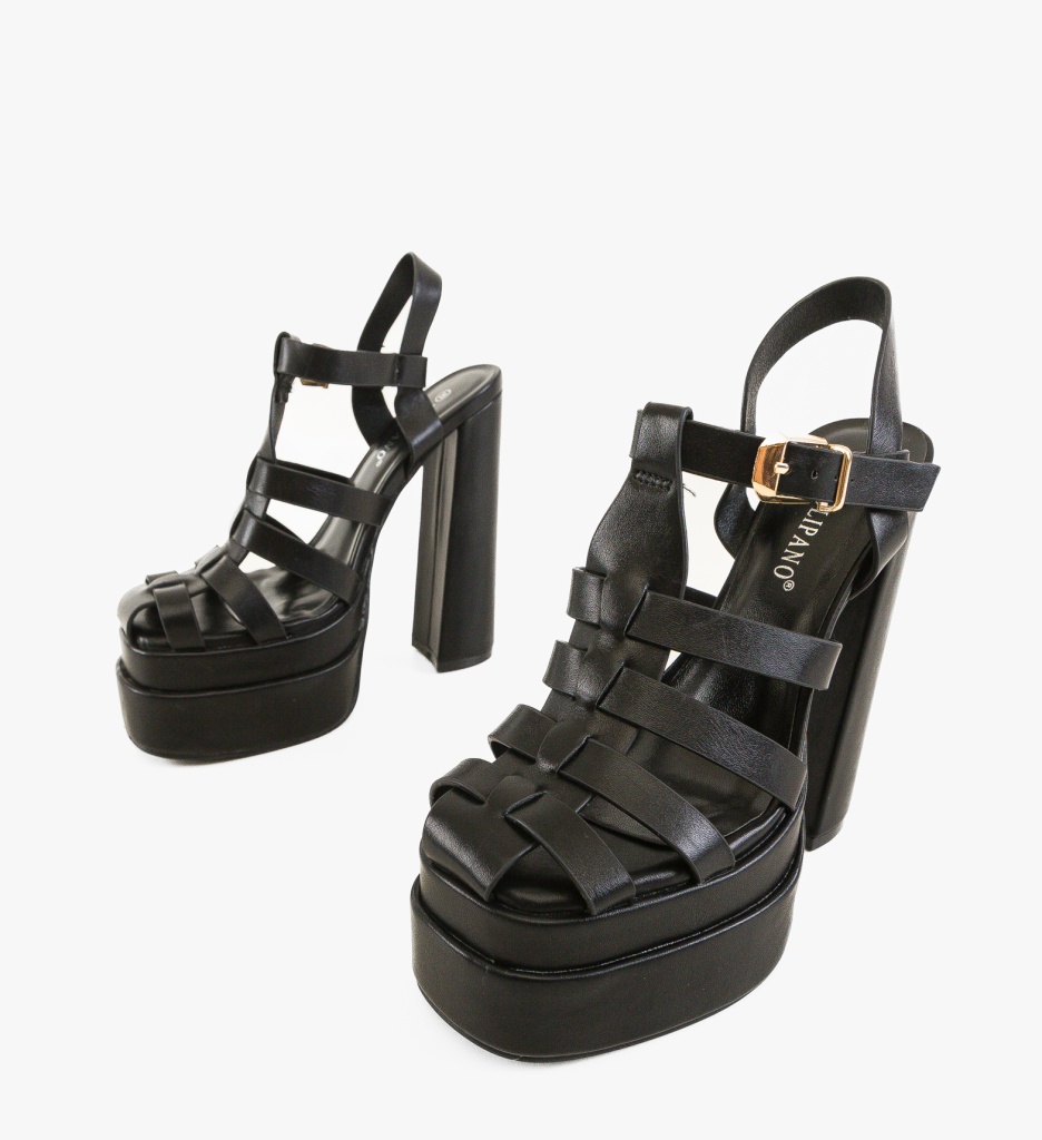 Sandale Brett Negre | Eleganță și Stil - imagine 8