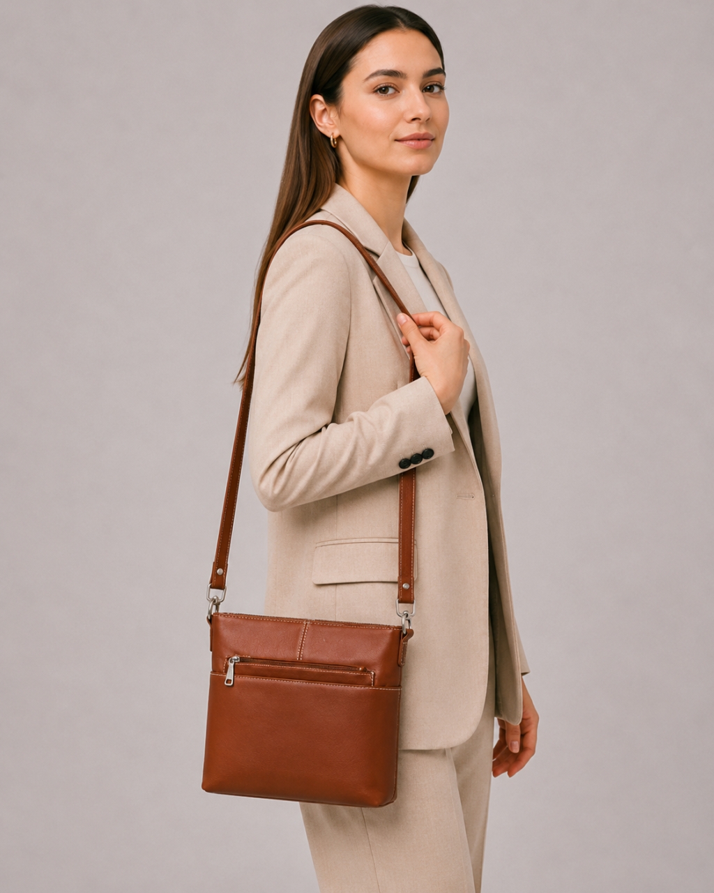 Geanta de dama India Elisabeta GT3887 din piele naturala - imagine 2