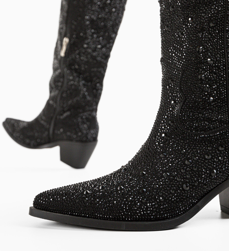 Cizme Dama Blask Negre | Eleganță și Stil - imagine 5