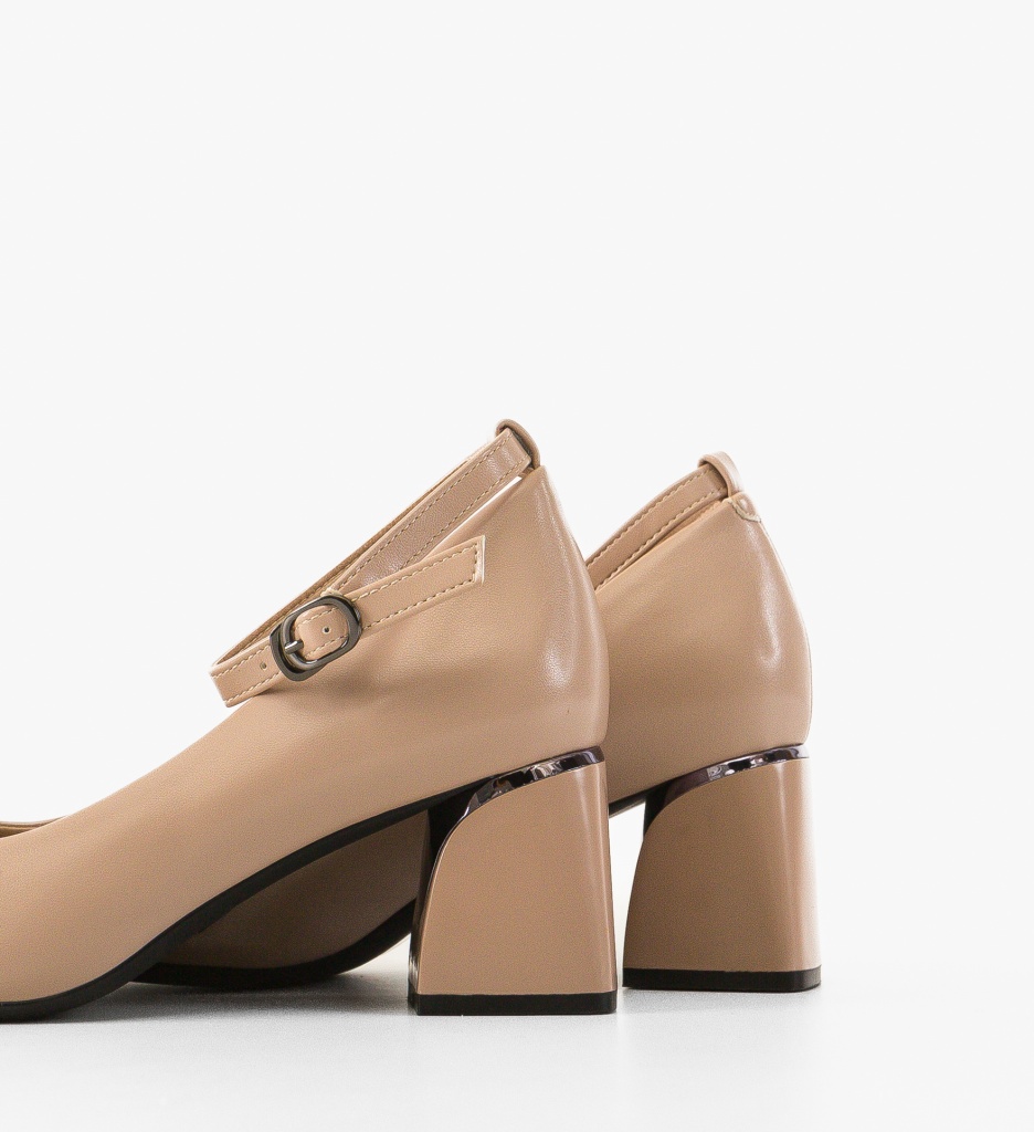 Pantofi Sakre Nude - Eleganță și Stil - imagine 5