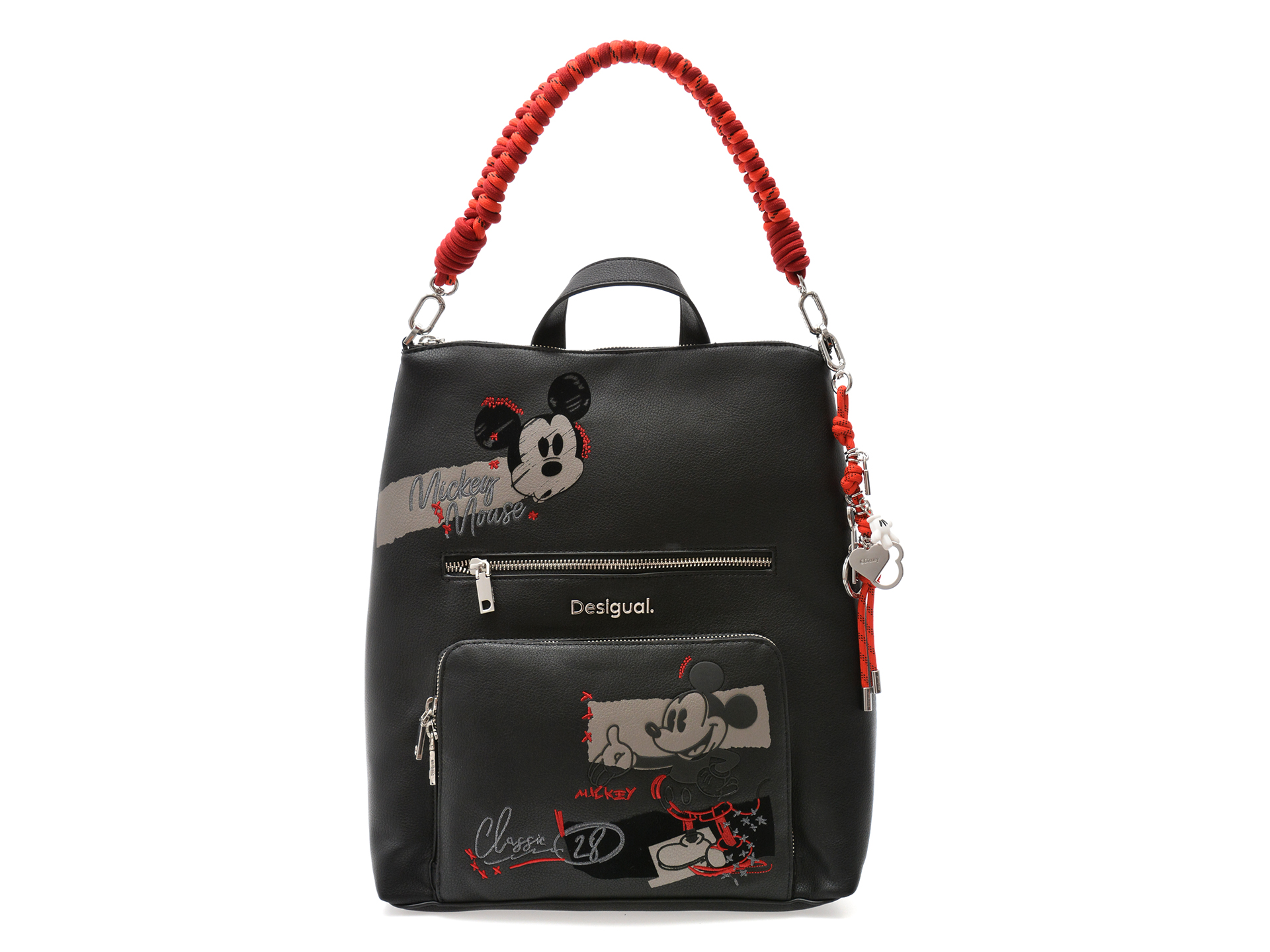 Geanta Desigual Negru Piele Ecologica WAKP01