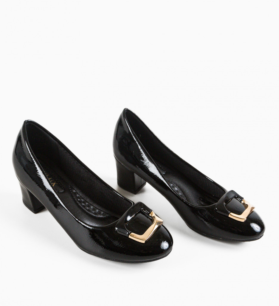 Pantofi Collier Negri - Eleganță și Stil - imagine 9