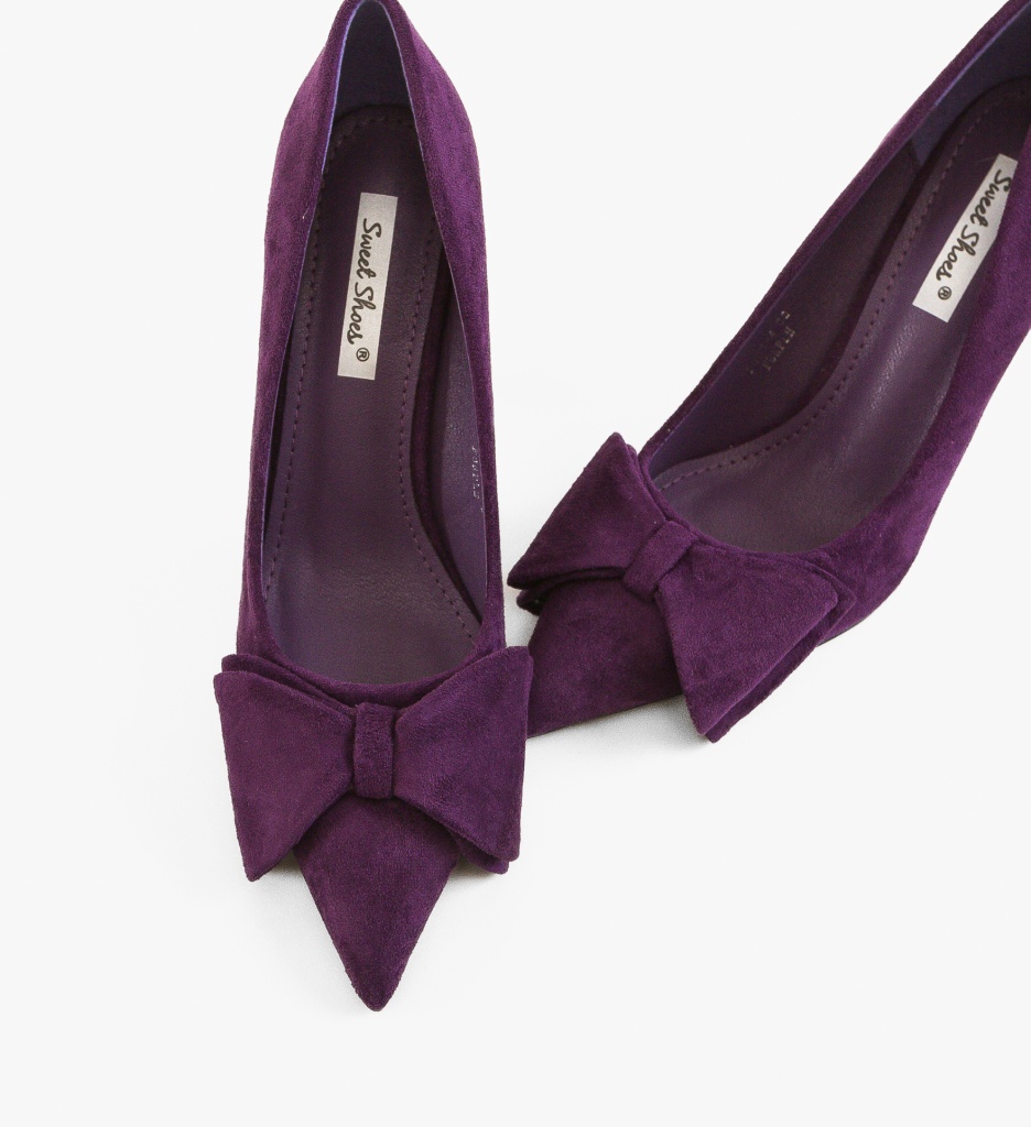 Pantofi Stiletto Mov Lester - Eleganță Asigurată - imagine 5