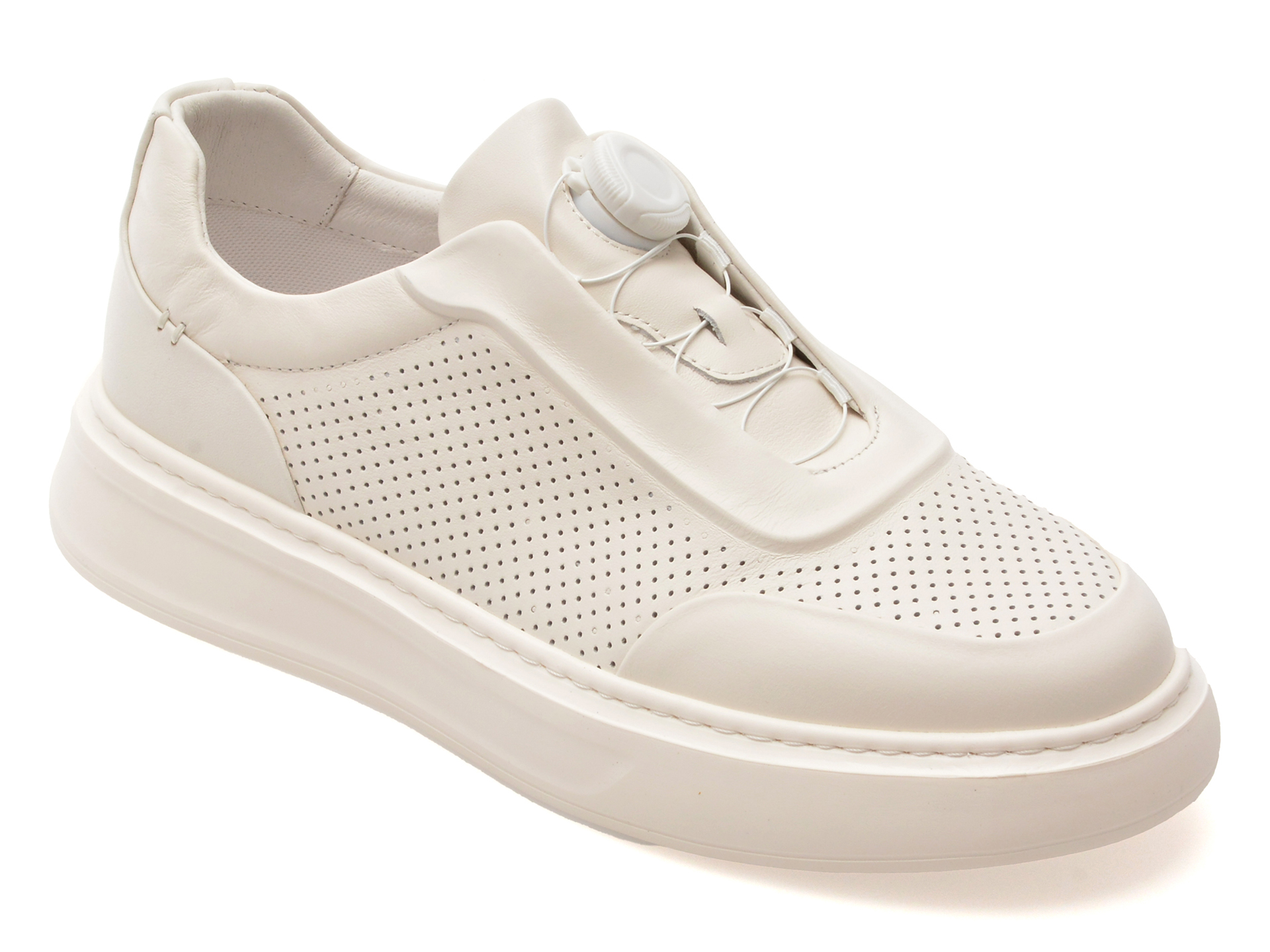 Pantofi Sport Epica Alb Piele Naturală Eleganță