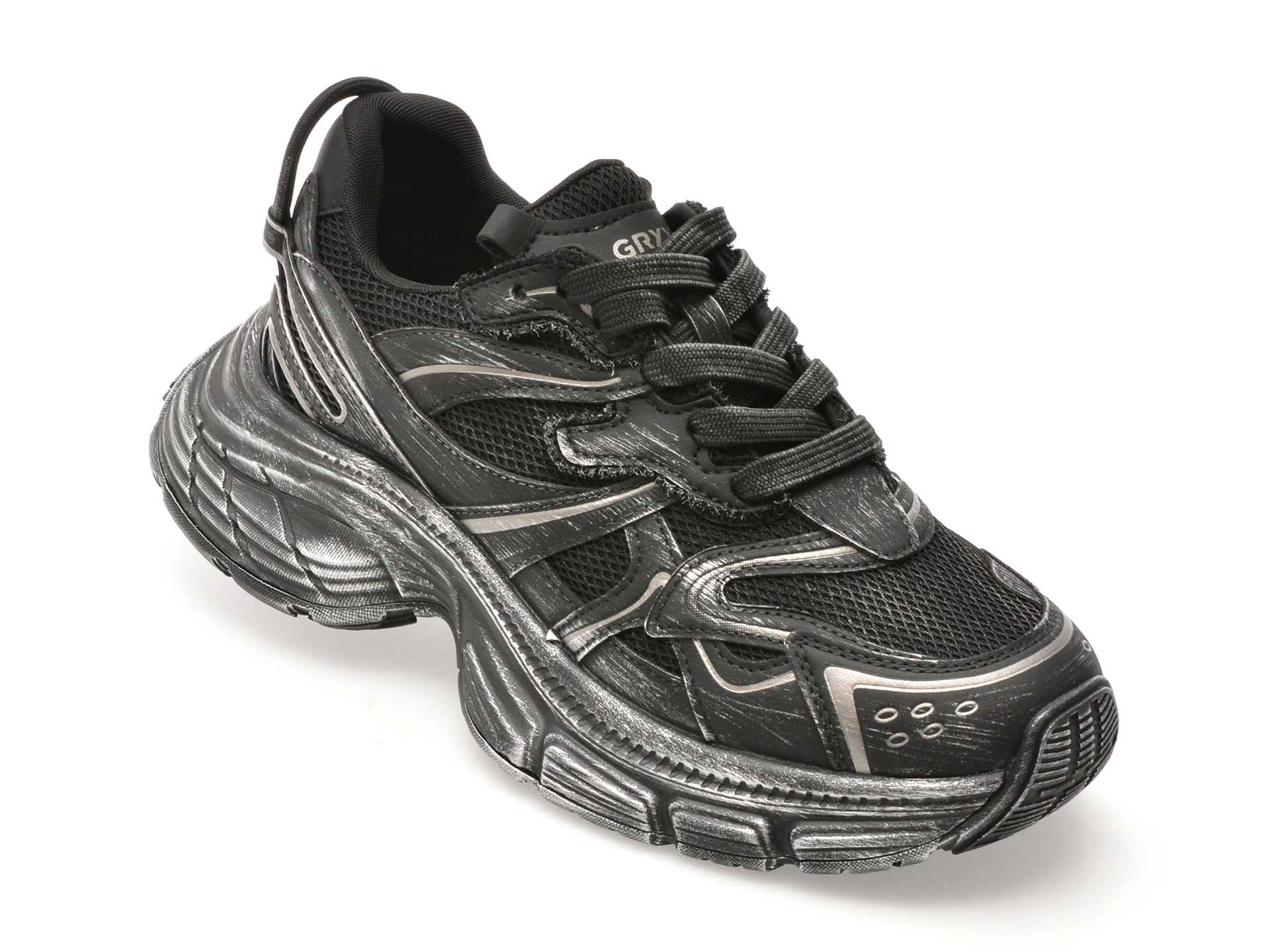 Pantofi GRYXX Negri Textil - Confort Urban