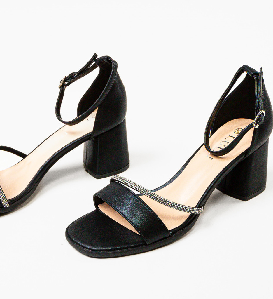 Sandale Dama Calor Negre | Eleganta si Confort - imagine 7
