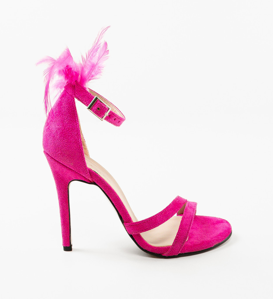 Sandale Dama Lahev Roz | Eleganta pe Toc Inalt - imagine 5