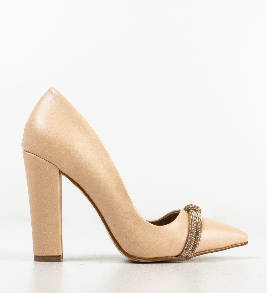 Pantofi Anemy Bej - Eleganță și Stil - imagine 4