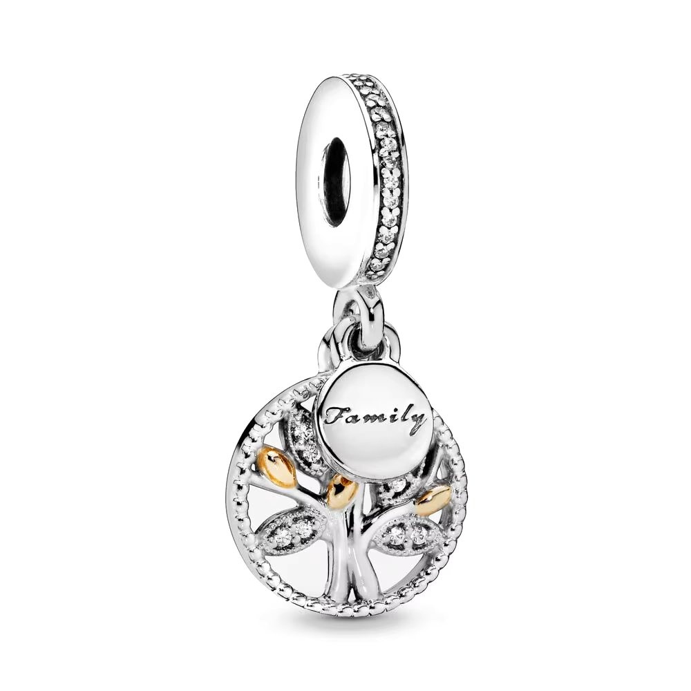 Charm Argint 925 Copac cu Zirconiu, Amanda JW1141