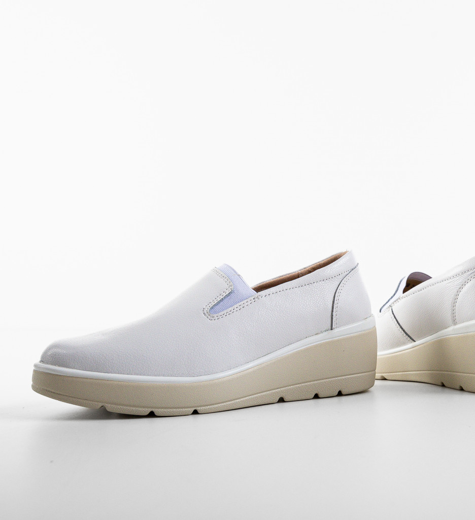 Pantofi Casual Yanam Albi - Confort și Stil - imagine 7