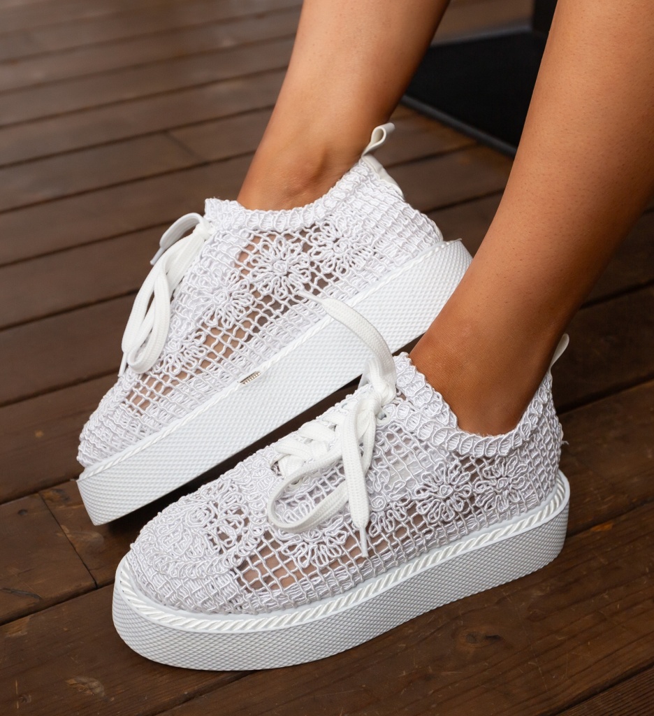 Pantofi Casual Ystory Albi - Confort și Stil - imagine 2