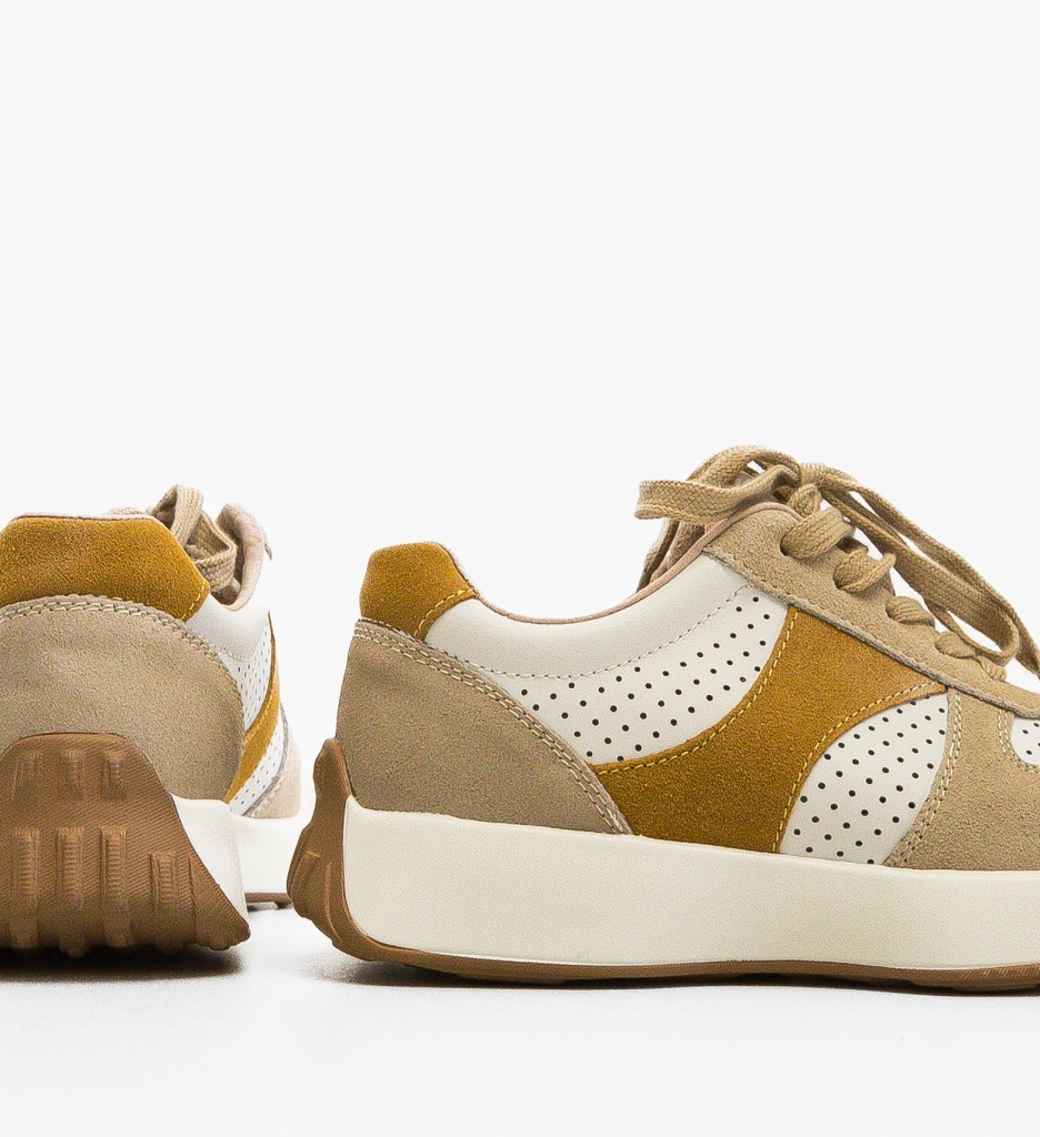 Sneakers Dama Namibe Bej | Confort Sport - imagine 4