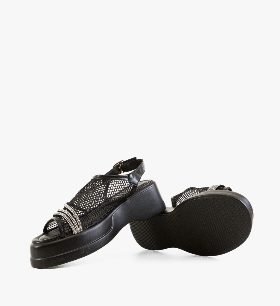 Sandale Dama Paze Negre - Eleganță și Confort - imagine 5