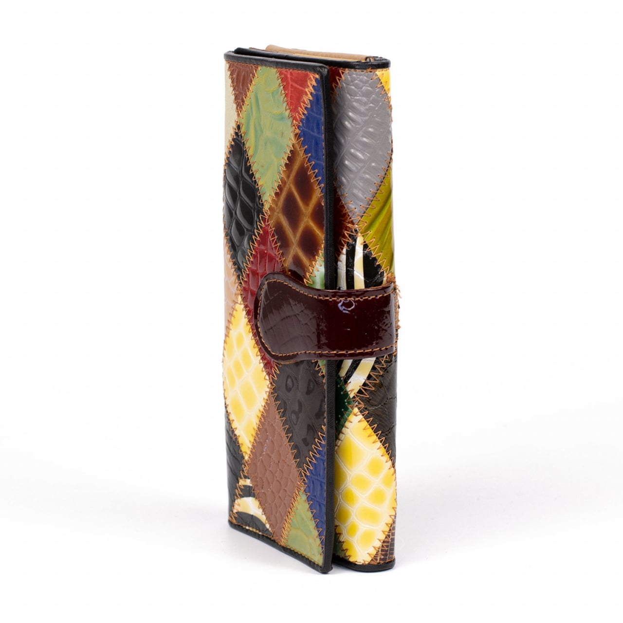 Portofel Delis Casilda PT1155 - Piele Naturală Multicolor - imagine 4