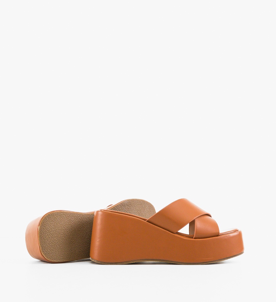 Platforme Dama Odora Camel - Stil și Confort - imagine 2