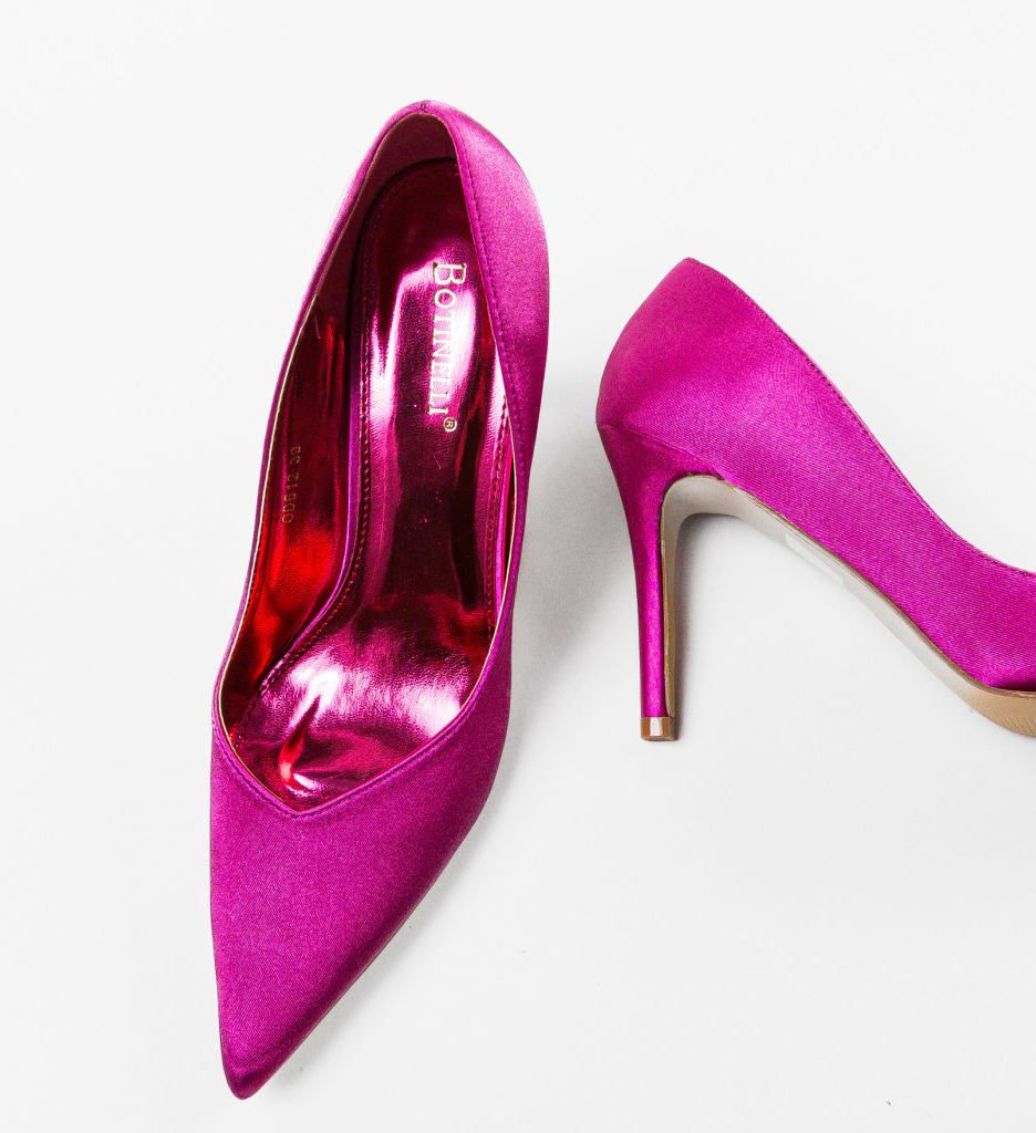 Pantofi cu toc Blada Fuchsia - Eleganță și Stil