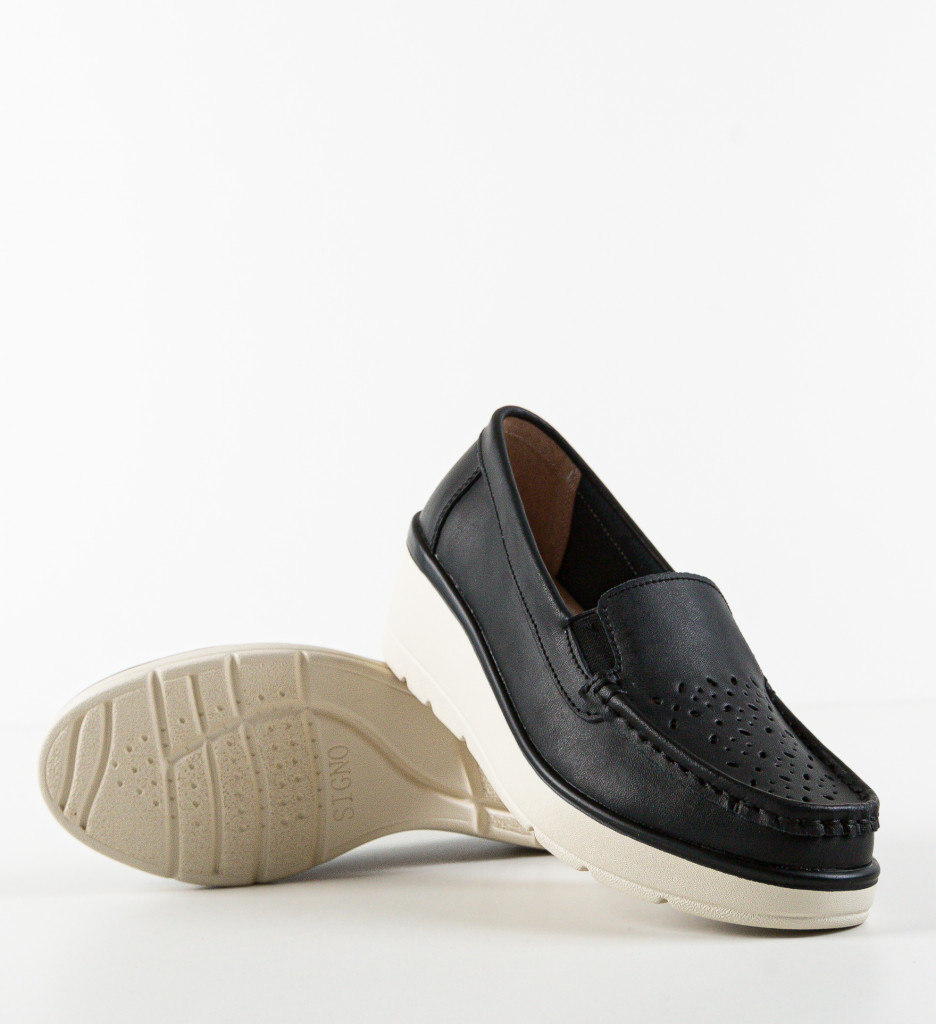 Pantofi Casual Atic Negre - Confort Zi cu Zi - imagine 8
