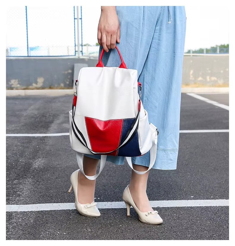 Rucsac Antifurt Dama Picadili Alb Olwen GT3620 - imagine 2