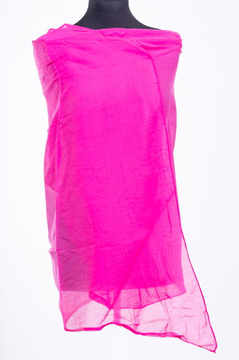 Esarfă Fucsia Shopika | Bumbac & Mătase