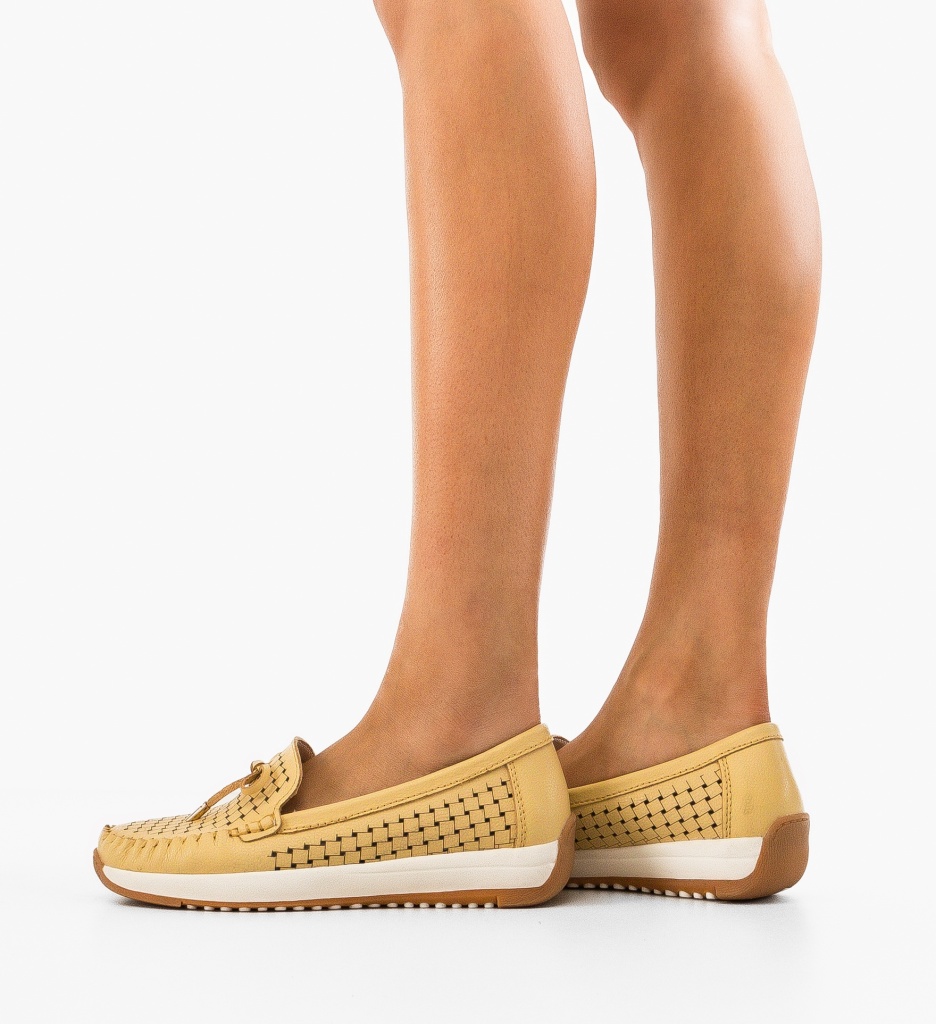 Espadrile Dama Eregion Galbene - Confort & Stil - imagine 3