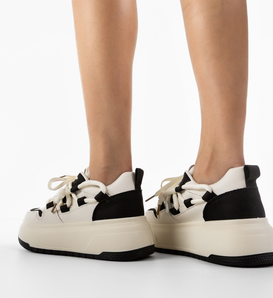 Sneakers Ponyta Dama Albi | Confort & Stil - imagine 3