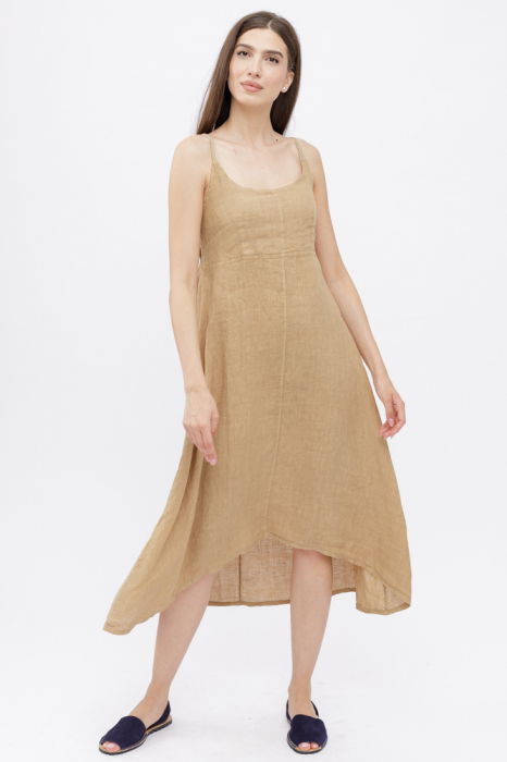Rochie In Eleganta Camel | Shopika