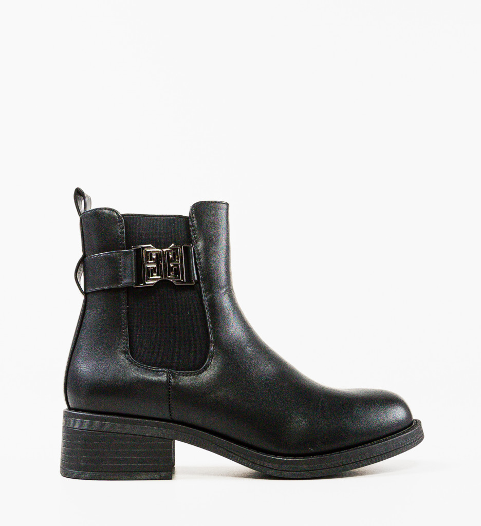 Ghete Dama Negre Saira | Eleganță și Confort - imagine 5