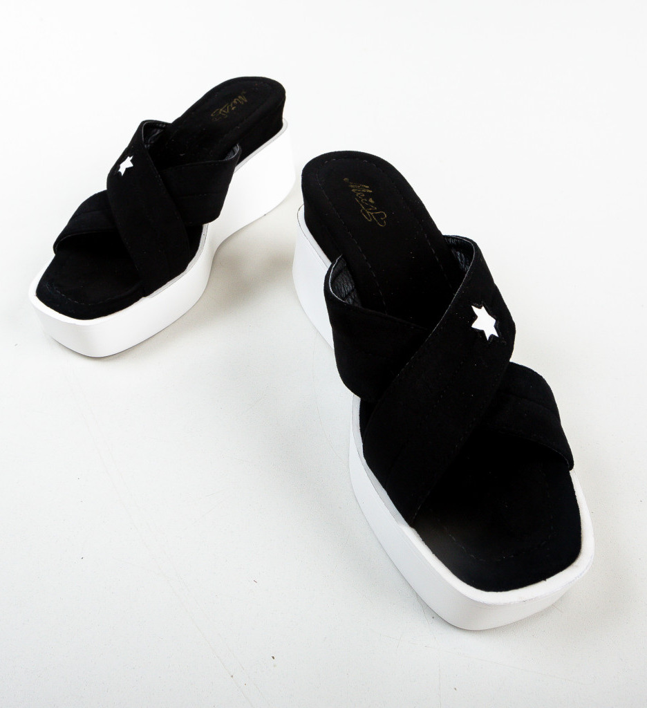 Platforme Larice Negre | Stil și Confort Natural - imagine 5