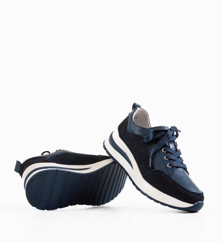 Sneakers Likolas Bleumarin - Confort Sport - imagine 6