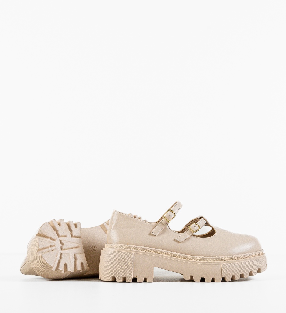 Pantofi Casual Rita Bej - Confort și Stil Zilnic - imagine 4