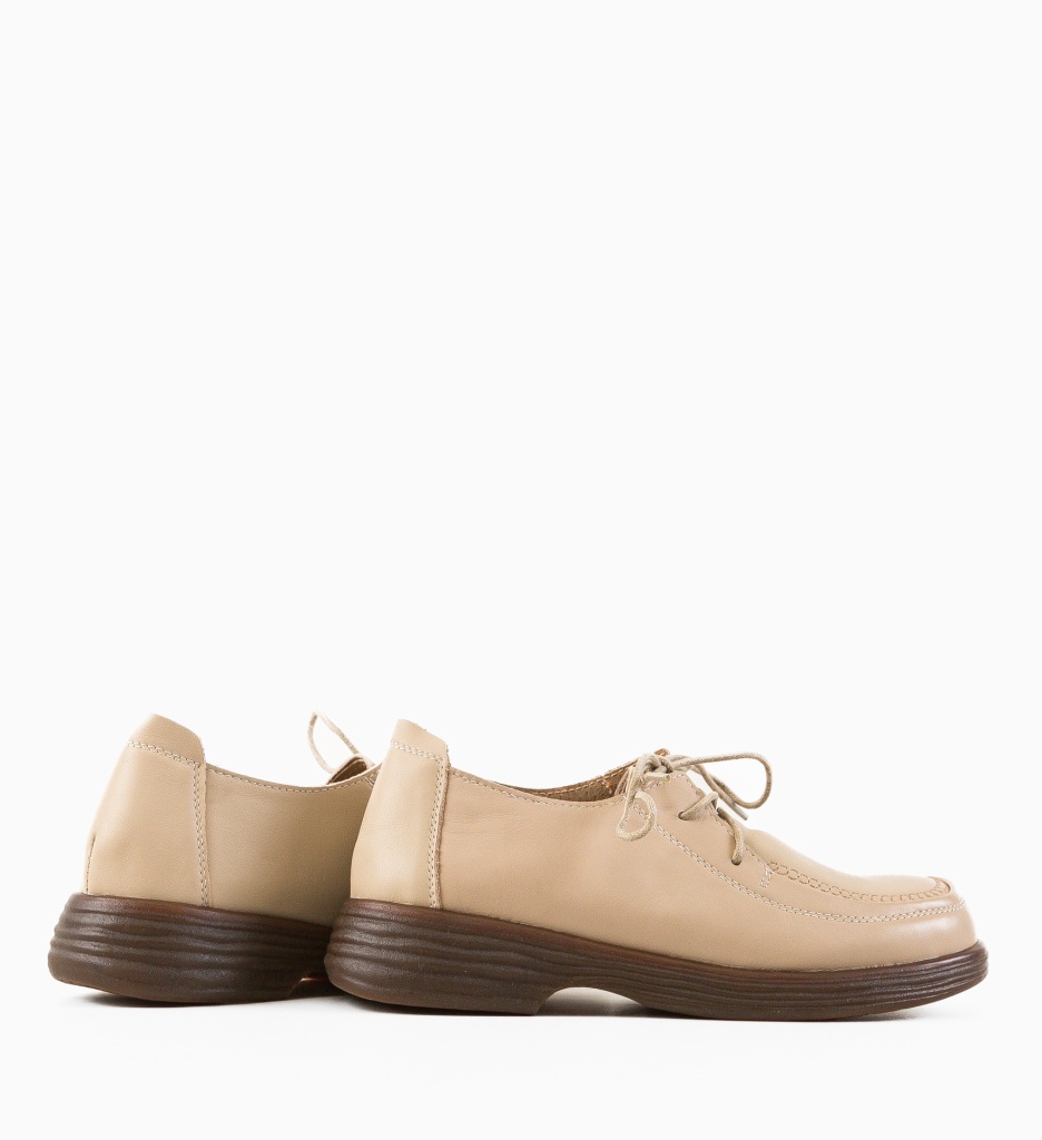 Pantofi Casual Vlobe Bej - Confort & Stil - imagine 6