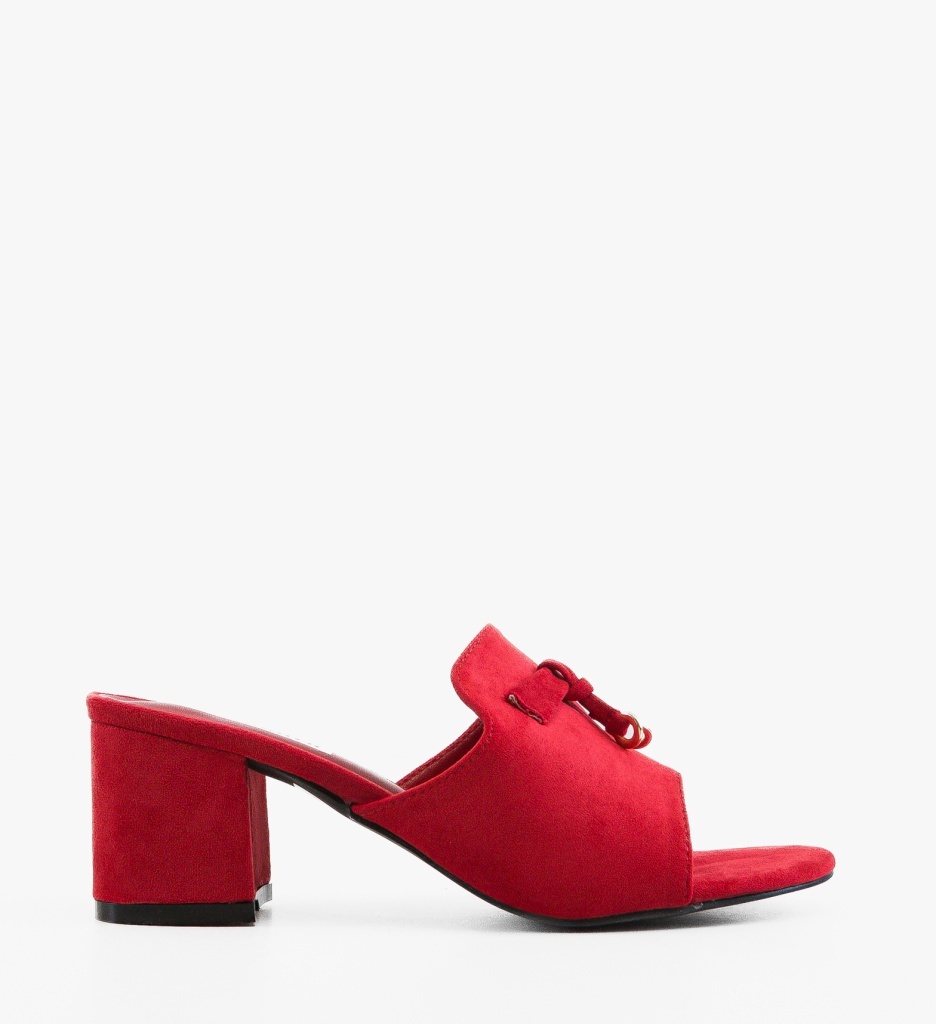 Saboti dama Jajjo rosii eleganti - imagine 6