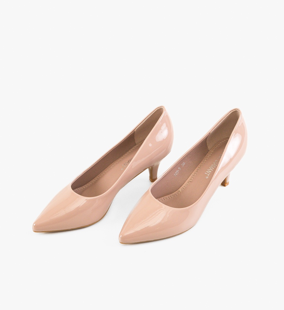 Pantofi Jennife Nude - Eleganță și confort - imagine 3
