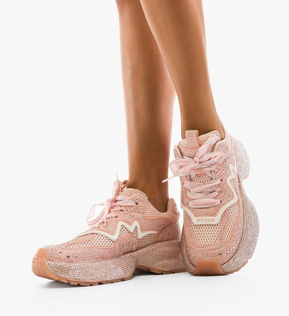 Sneakers Talon Roz Dama - Confort și Stil