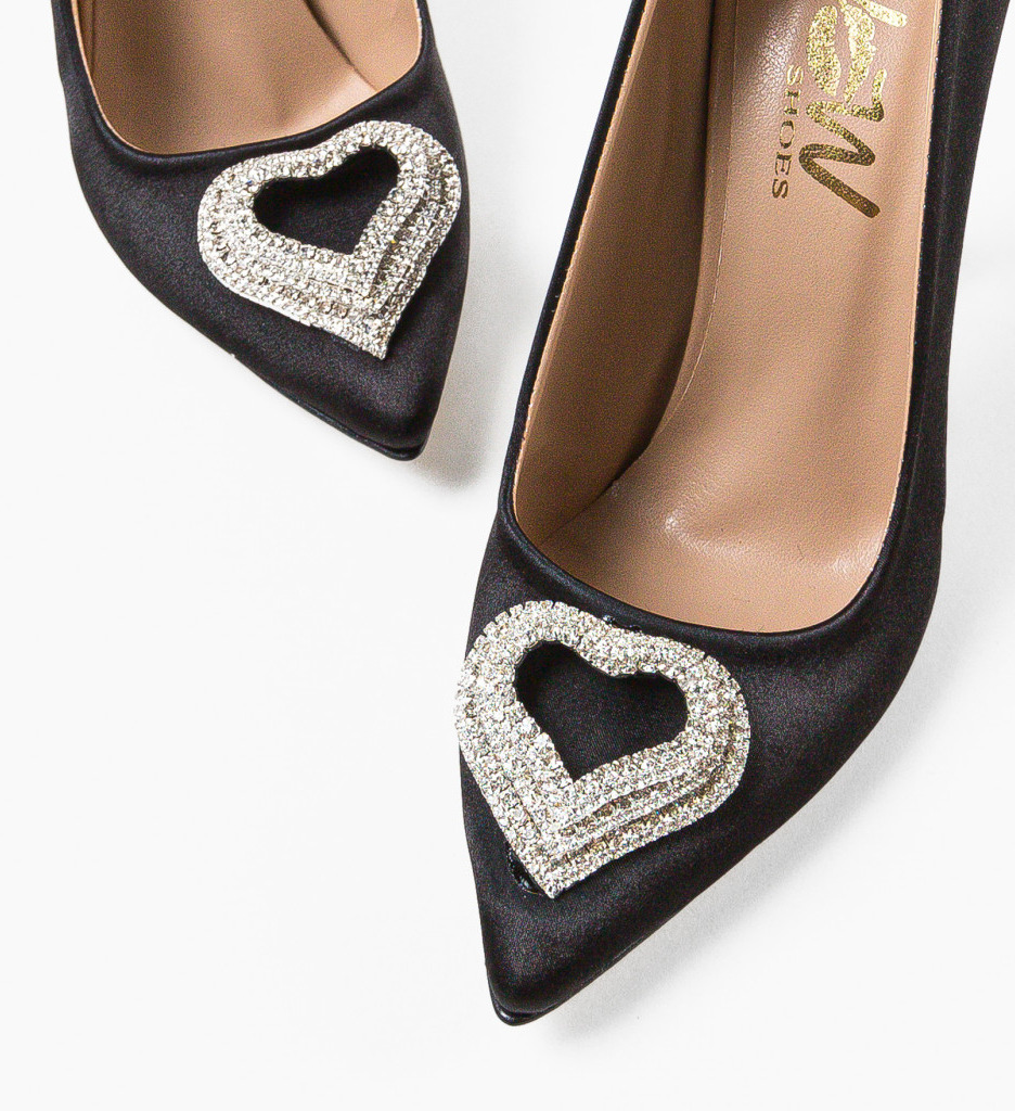 Pantofi cu Toc Darino Negri - Eleganță Sigură - imagine 8