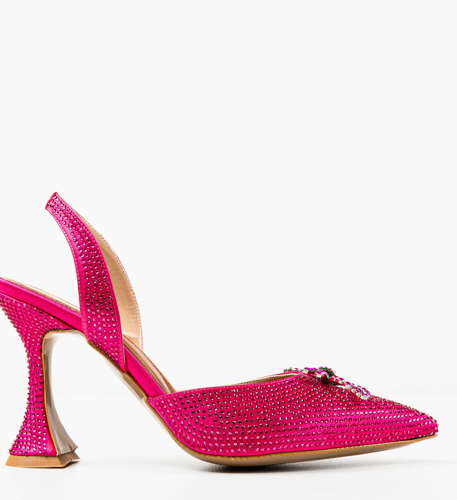 Pantofi Partyun Fuchsia | Eleganță la Petreceri - imagine 5