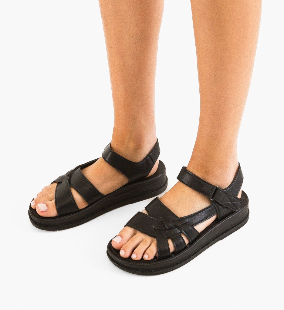 Sandale Balance Negre - Confort și Eleganță - imagine 3