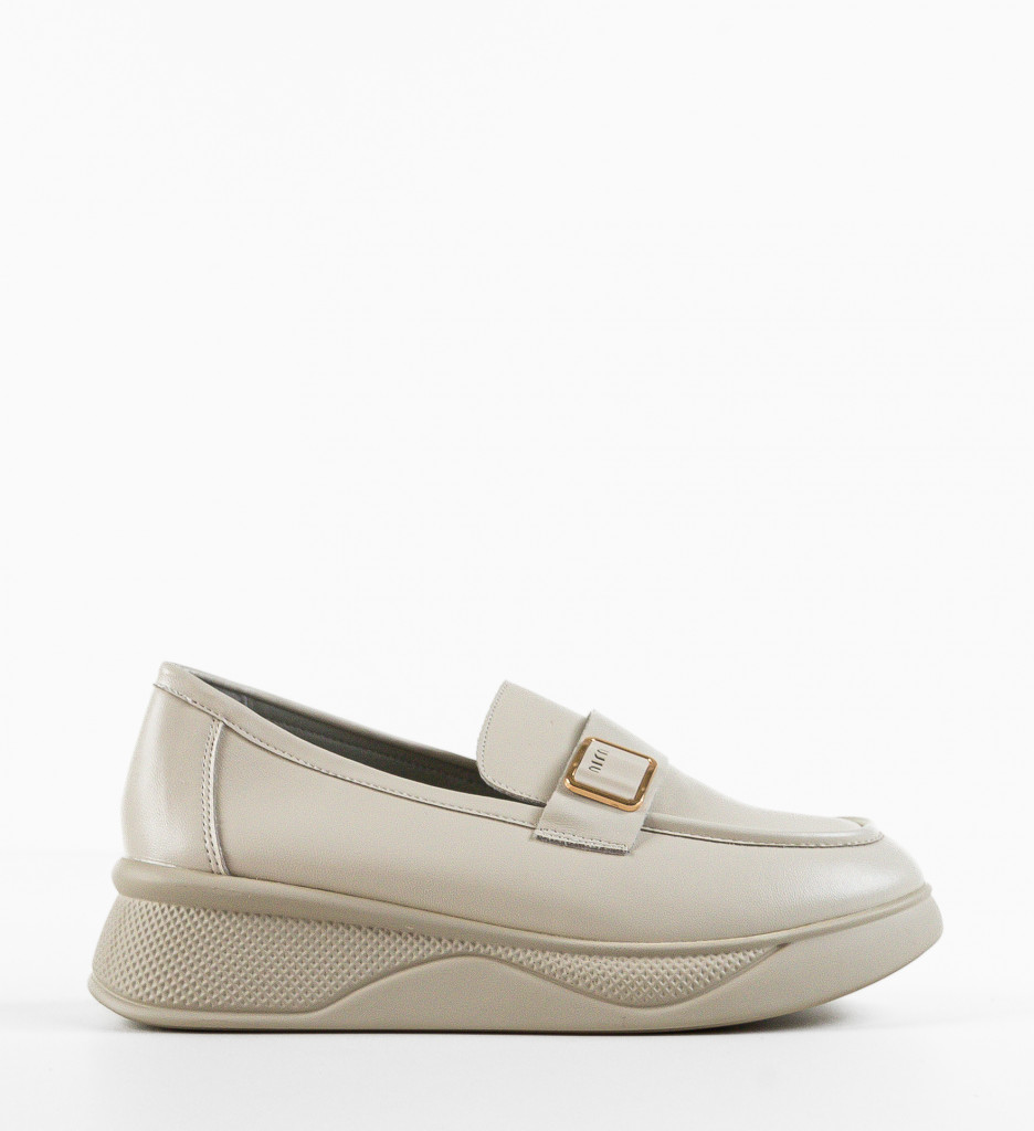 Pantofi Casual Dama Catlyn Bej | Confort și Stil