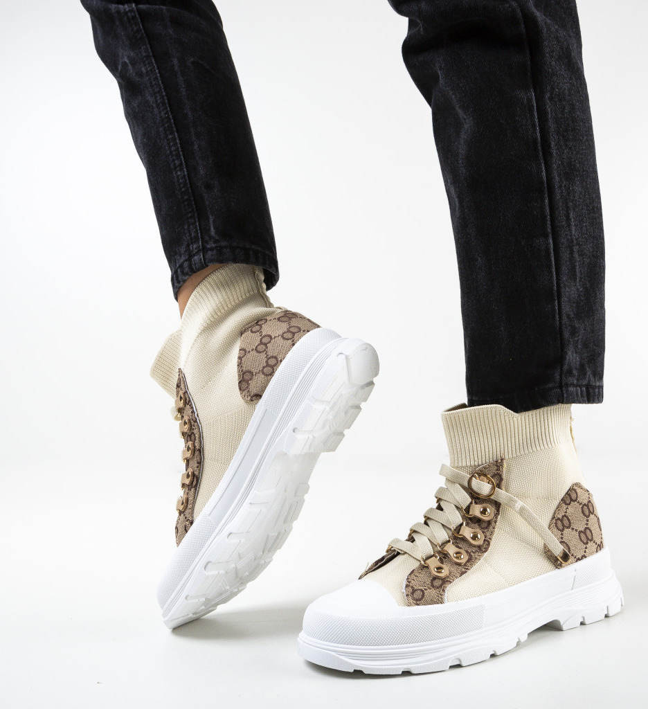 Pantofi Sport Acevedo Bej | Confort și Stil - imagine 3