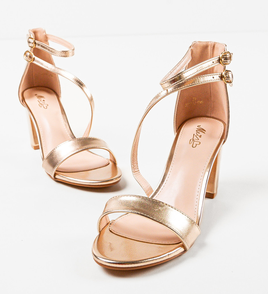 Sandale cu toc Sanpe Roze - Eleganță și confort - imagine 6